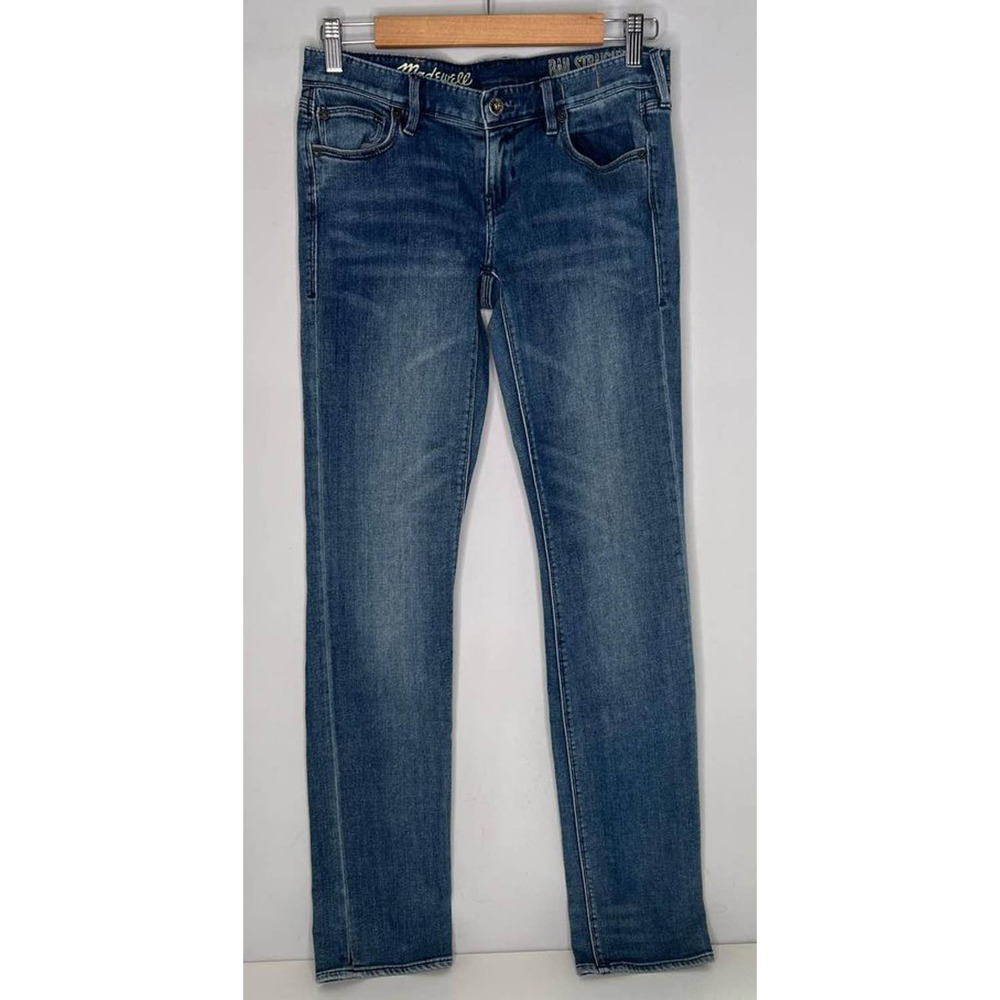 Madewell Women's Straight Leg Jeans 26 x 34 Dark Wash Blue